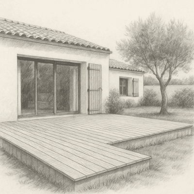 terrasse-bois-maison-noirmoutier-menuiserie Terrasse en bois d'une maison à Noirmoutier fabrication Menuiser'ile